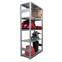 Industrial Shelving Starter Bay - 39" wide x 20" deep x 90" high with 5 Shelves