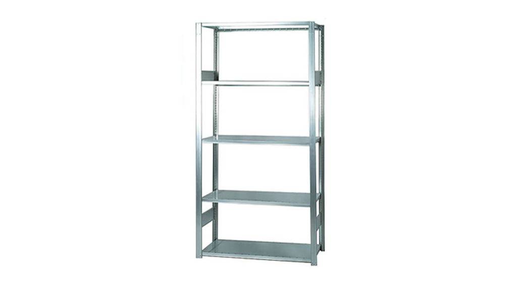 Industrial Shelving Starter Bay - 50&quot; wide x 24&quot; deep x 82&quot; high with 6 Shelves