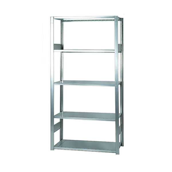 [add-on5shelves50x24] Industrial Shelving Add-on Bay - 50" wide x 24" deep x 82" high with 5 Shelves
