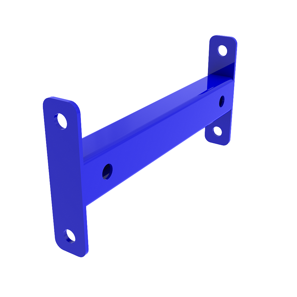 [RS12] Racking Accessory Row Spacer New 12&quot;L I-Style - Blue