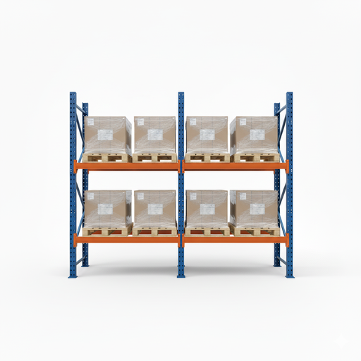 RR Style Pallet Racking - Starter Bay with beam level